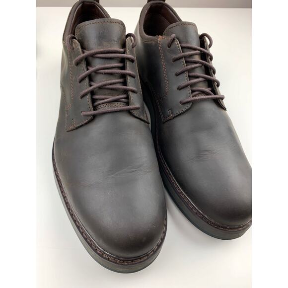 Timberland Squall Canyon Waterproof Oxfords Shoes Brown Leather Men\'s 10.5 main image 5
